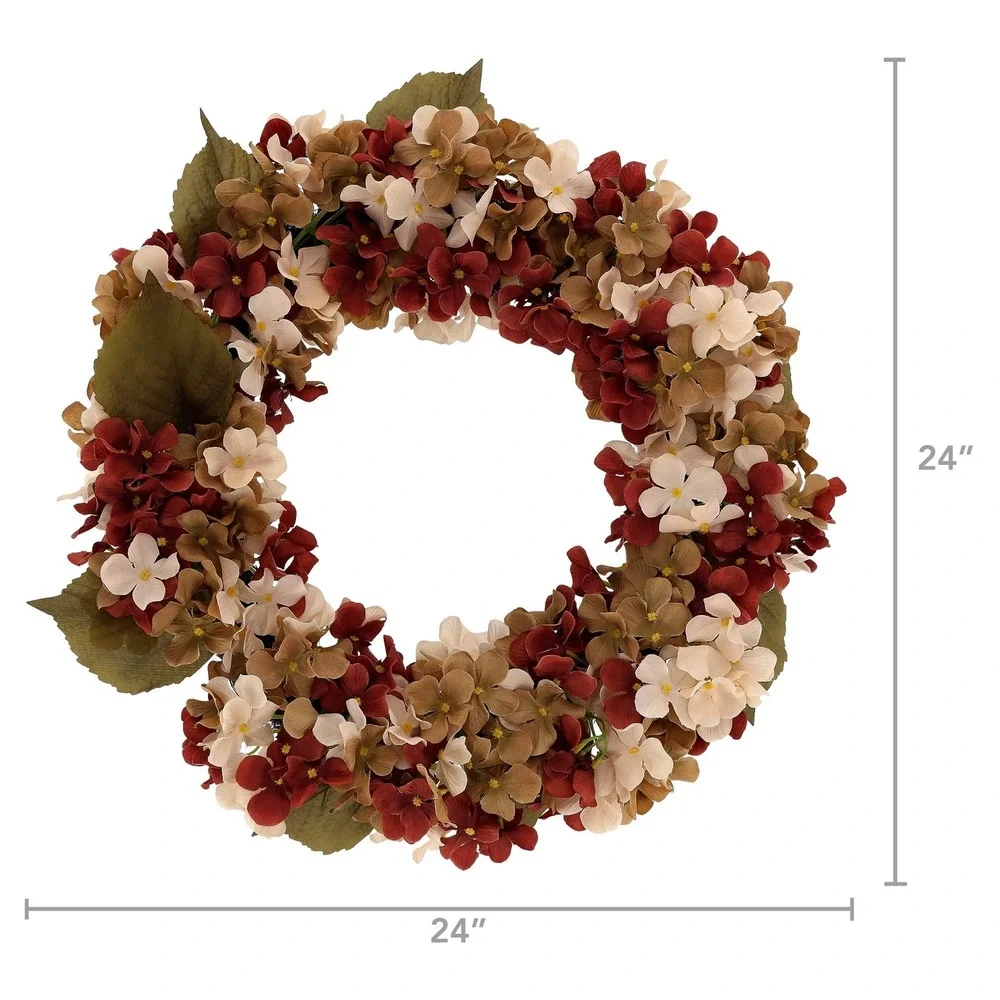 My Texas House hydrangea wreath